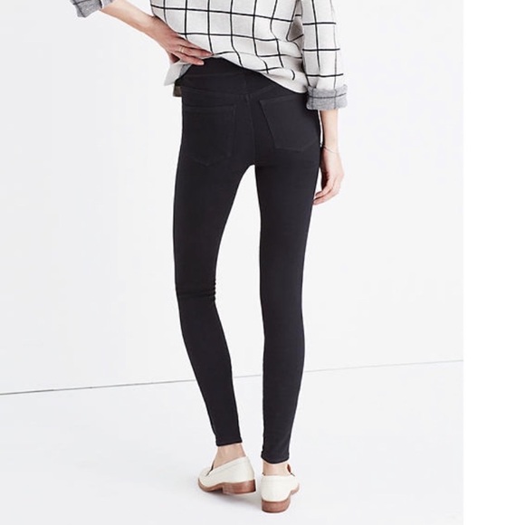 Madewell black jeggings the anywhere jeans 28 - Picture 2 of 7